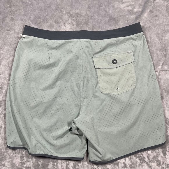 Vuori Mens Mint Green Swim Shorts Board Trunks With Drawstring Mens 38 - Picture 9 of 11